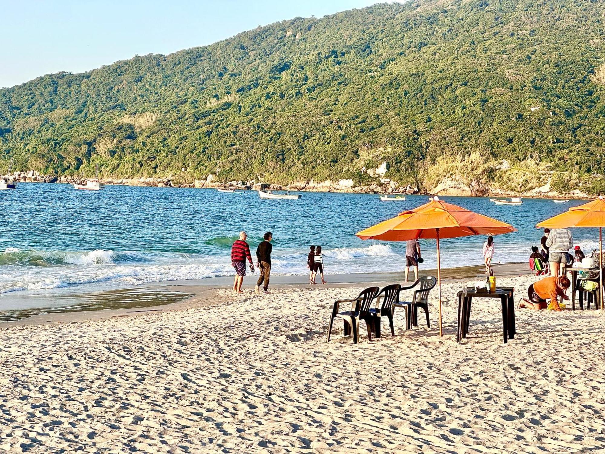 Centrinho, Churrasqueira E Piscina, Familia, Vista Mar Флоріанополіс Екстер'єр фото